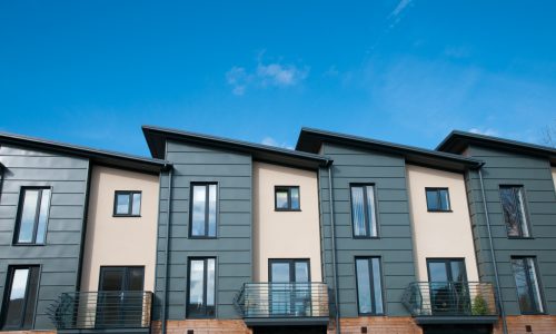 image of modern houses