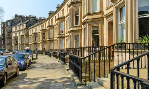 image of houses in scotland