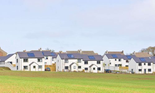 image of houses in scotland